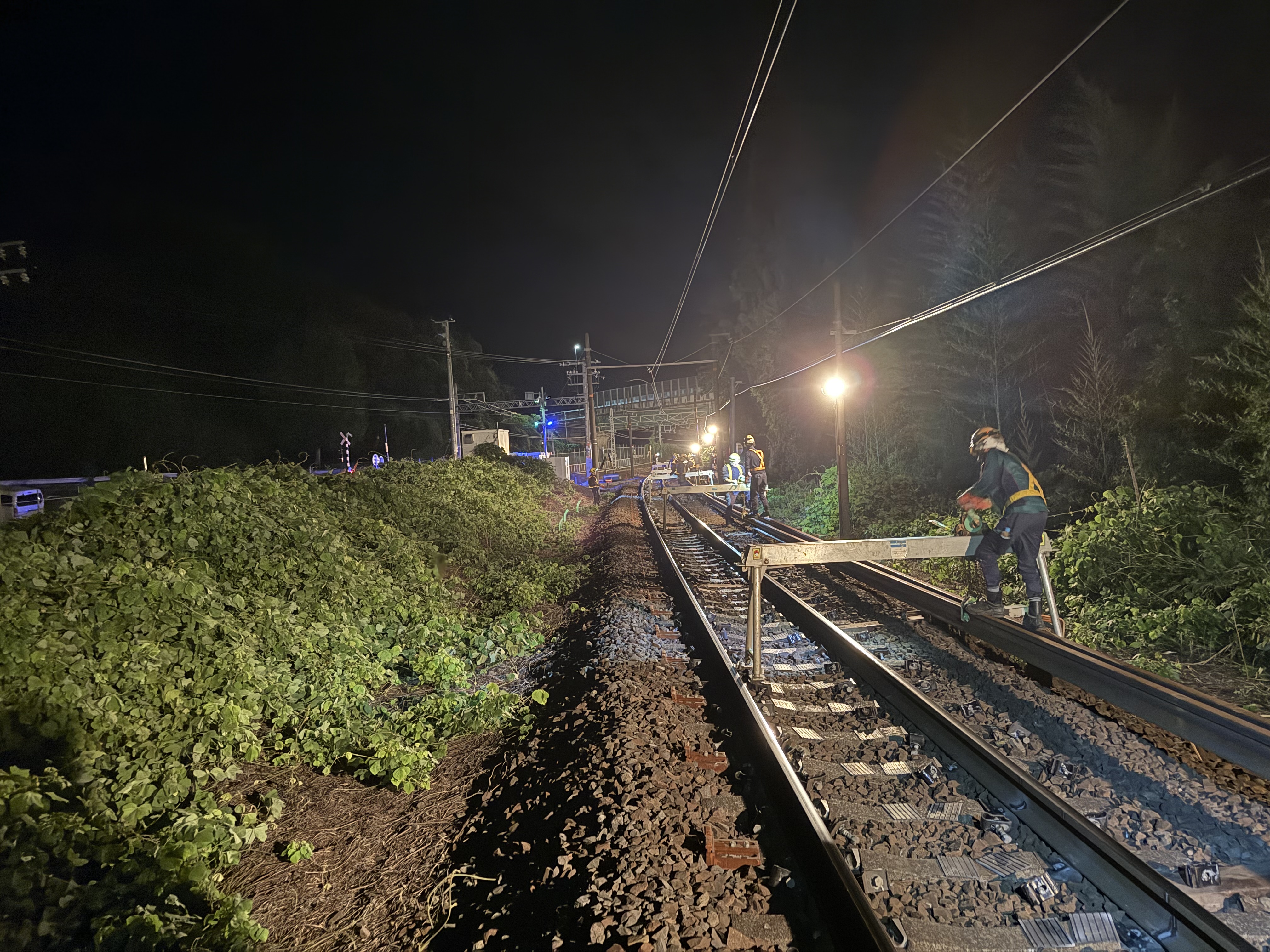 ロングレール交換