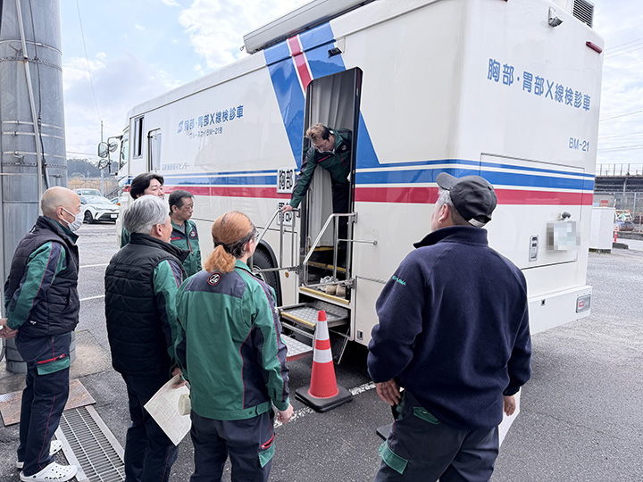 生活習慣病健診（定期健康診断）を受診しました。